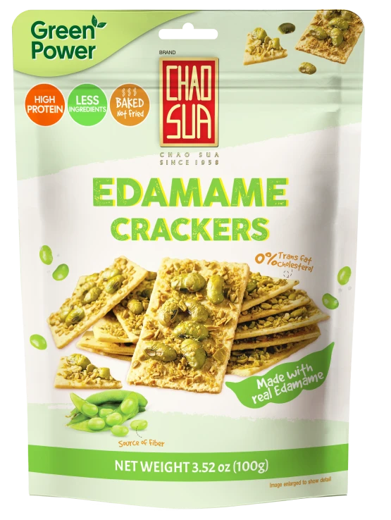 Edamame Crackers
