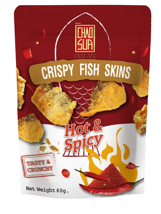 Crispy Fish Skins Hot & Spicy