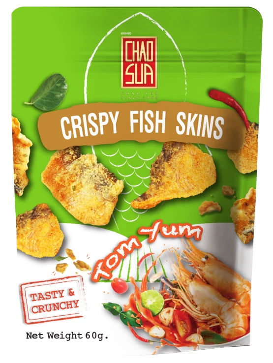 Crispy Fish Skins Tom Yum