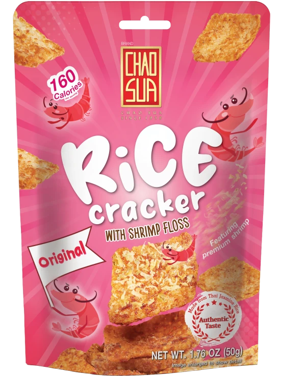 Rice Cracker with Shrimp Floss Original