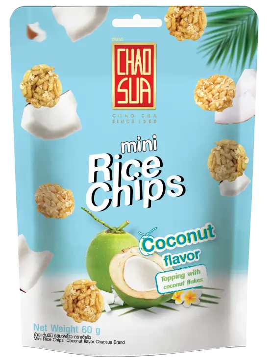 Mini Rice Chips Coconut